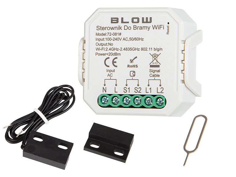 Inteligentny sterownik do bramy WiFi TUYA zdjęcie 1