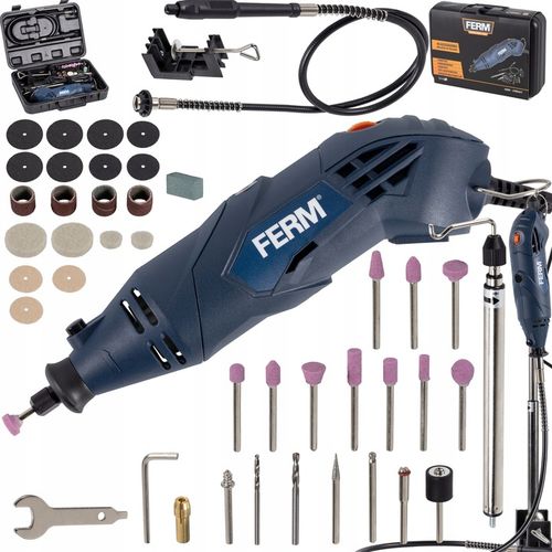 MINI SZLIFIERKA MULTISZLIFIERKA + AKCESORIA FERM na Arena.pl