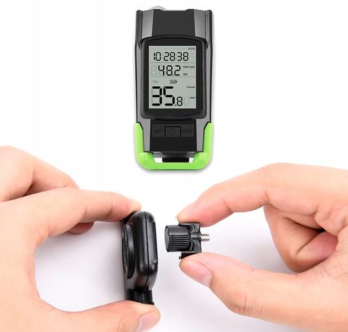 LAMPKA ROWEROWA LICZNIK BEZPRZEWODOWY KLAKSON 3w1 Zestaw na Arena.pl