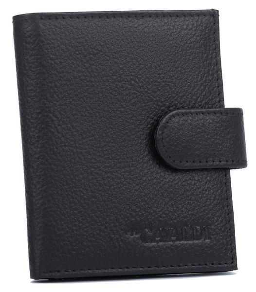 skórzane etui na karty tw-04-pdm-bp-9083 black zdjęcie 1