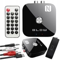 ADAPTER ODBIORNIK DO WIEŻY BLUETOOTH 5.3 NFC AUX RCA USB PILOT ZESTAW