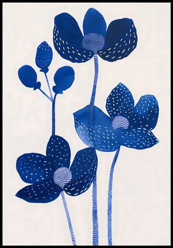 Plakat 68x98cm Nocne Kwiaty na Arena.pl
