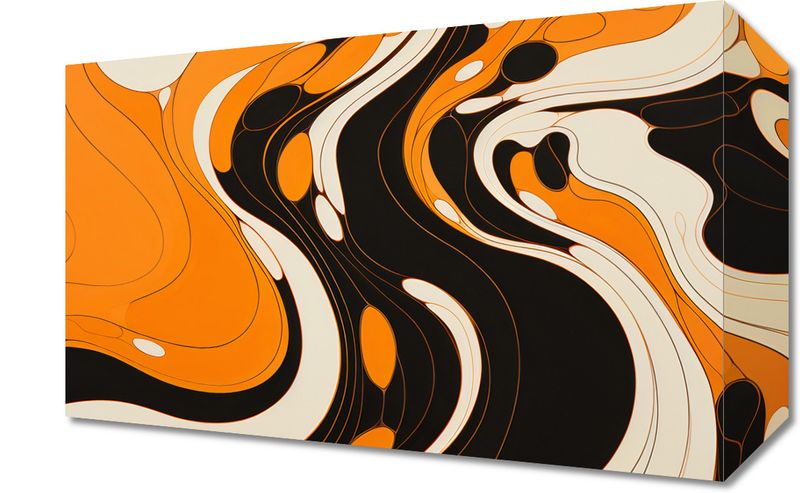 Obraz 30x20cm Tańczący Atrament zdjęcie 1