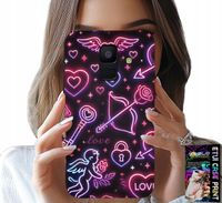ETUI DO SAMSUNG A6 2018 - WALENTYNKOWY CASE, ŁUP, KUPIDYN, SERCA