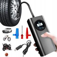 Elektryczna Pompa Powietrza Bezprzewodowa Cyfrowa Pompa Powietrza DoPojazdu