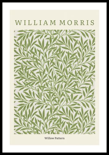Plakat 40x60cm Design Willow Pattern, Morris Vintage do Salonu na Arena.pl