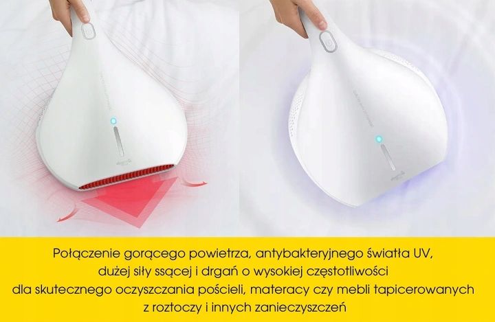 Deerma Cm800 Odkurzacz Do Roztoczy Uv zdjęcie 6