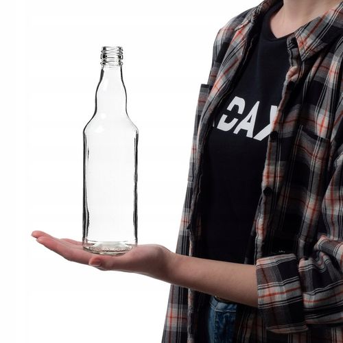 10 SZT BUTELKI MONOPOLOWE 500ML 0,5L Z ZAKRĘTKĄ NA BIMBER WÓDKĘ NALEWKI SOK na Arena.pl