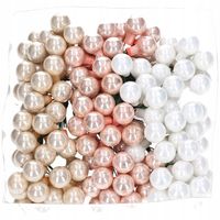 BOMBKI SZKLANE DO STROIKÓW NA DRUCIKU CHOINKOWE BOMBKA 1,5cm 144szt