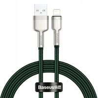2 x Kabel Baseus Cafule 2.4A Lightning 1m Szybkie Ładowanie DO iPhone Zielo