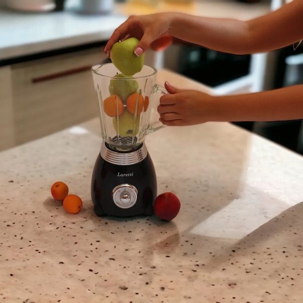 Wydajny blender stacjonarny LARETTI LR-FP7320 (Smeg, Miele, Ravanson) zdjęcie 11