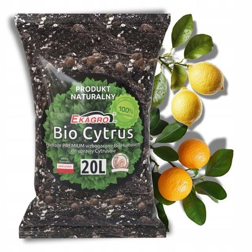 BIO Podłoże do Cytrusów 20l EKO Ziemia Oliwki Mango Awokado na Arena.pl