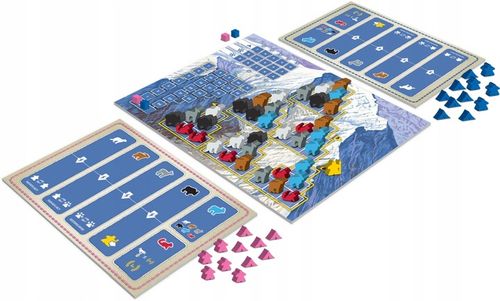 NANGA PARBAT gra planszowa dla 2 osób wspinaczka handel PIĘKNE MEEPLE na Arena.pl