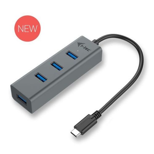 Hub USB i-tec USB-C Thunderbolt 4x USB 3.0 Metal HUB 28cm na Arena.pl