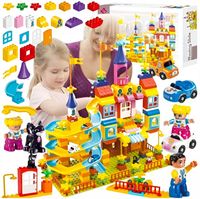 KLOCKI KONSTRUKCYJNE NAJLEPSZY PREZENT DLA 3 4 5 6 7 8 LATKA ZESTAW 209 EL.