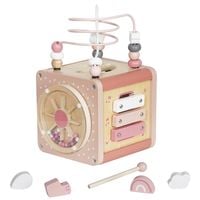 DLA DZIECI ZABAWKOWA DREWNIANA KOSTKA