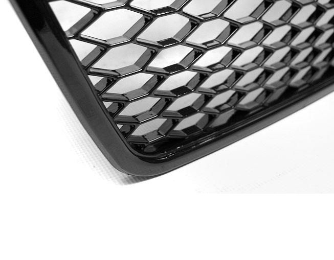 GRILL ATRAPA DO  AUDI A4 B7 RS-TYPE  Od 2004 Do 2008 Roku CZARNY POŁYSK zdjęcie 3