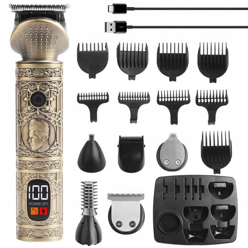 MASZYNKA DO STRZYŻENIA WŁOSÓW BRODY, 7W1 GOLARKA, TRYMER DO BRODY, na Arena.pl