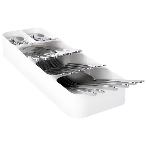 organizer pojemnik wkład na sztućce do szuflady biały 229010-b na Arena.pl