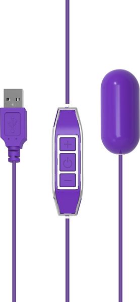 iCome USB BODY BULLET Jajeczko wibrujące z pilotem zdjęcie 2