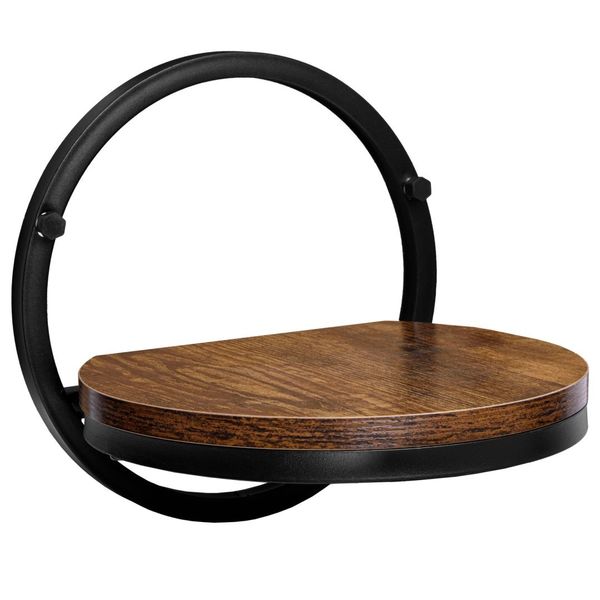 Kwietnik metalowy ścienny czarny Ebro Rustic loft zdjęcie 3