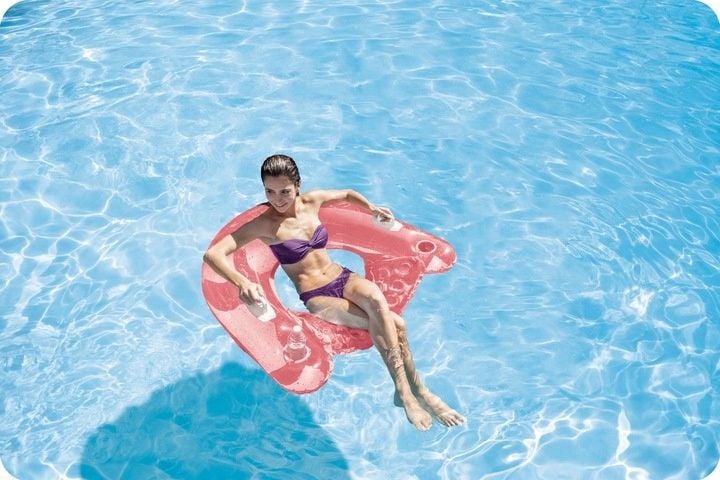 FOTEL DMUCHANY DO PŁYWANIA 152x99 cm INTEX 58859 zdjęcie 5