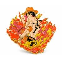 Portgasa D Ace | 6 cm | Metal | Przypinka Anime | One Piece