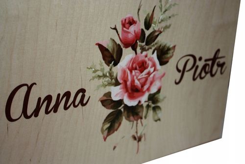 Deska z nadrukiem prezent WALENTYNKI super wzory na Arena.pl