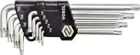 klucze torx komplet 9 sztuk t15 - t55 cr-v - w-56478