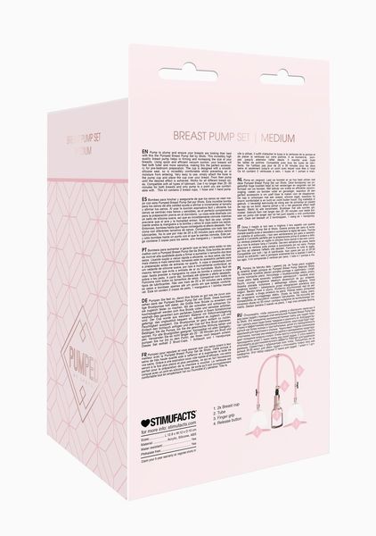 Shots Pumped Breast Pump Set Medium Rose Gold zdjęcie 2