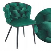 krzesło k47-fx (b) velvet zielone