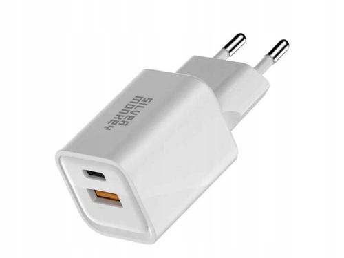 Ładowarka Silver Monkey GaN 35W USB-C PD, USB-A QC na Arena.pl