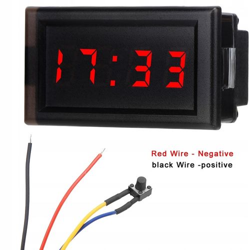 LUMINOUS CYFROWY ZEGAR SAMOCHODOWY LED na Arena.pl