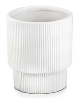 Doniczka ceramiczna osłonka biała do storczyka