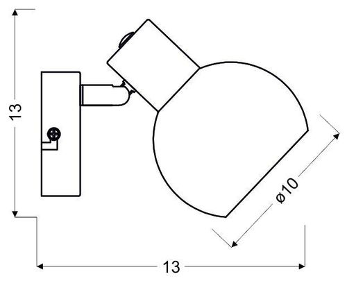 Mauro kinkiet 1x4W E14 LED rgb satyna nikiel z pilotem na Arena.pl