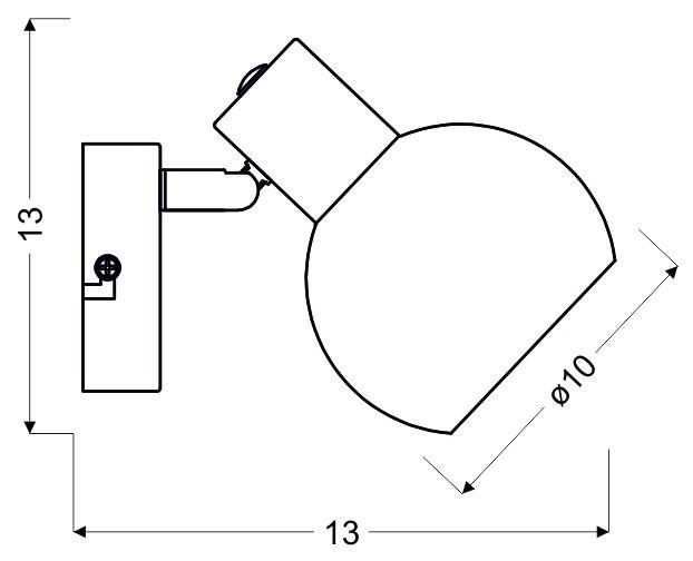 Mauro kinkiet 1x4W E14 LED rgb satyna nikiel z pilotem zdjęcie 2