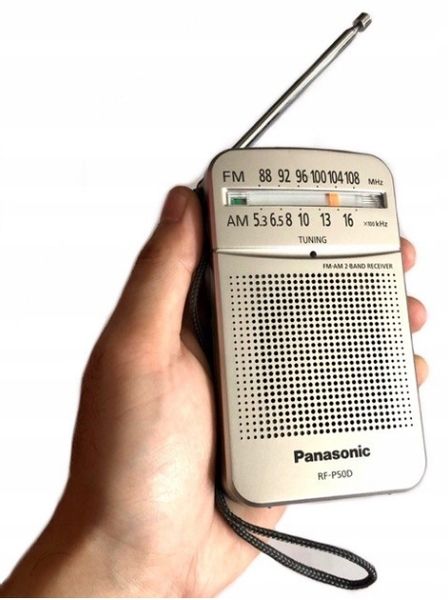 Radio przenośne Panasonic RF-P50DEG-S zdjęcie 1