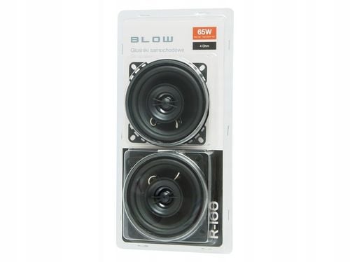 2x MOCNE GŁOŚNIKI SAMOCHODOWE DWUDROŻNE 65W 100mm 10cm 4'' NA na Arena.pl