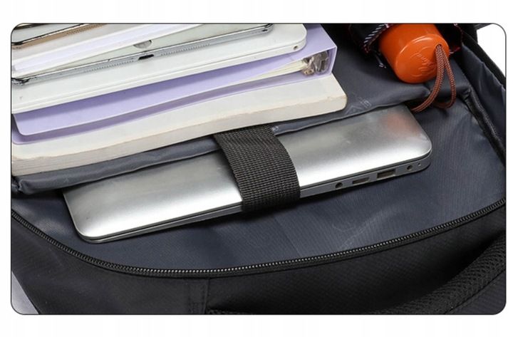 Plecak szkolny wielokomorowy czarny zdjęcie 12