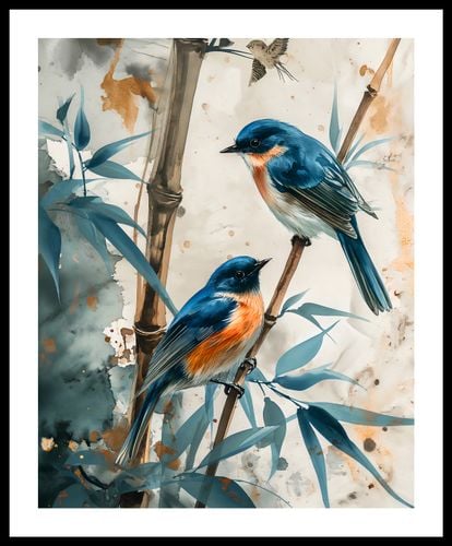 Plakat 40x50cm Trzy Ptaki na Arena.pl