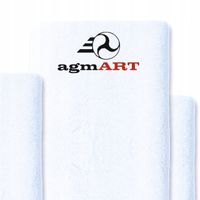 Ręcznik z TWOIM LOGO personalizowany Haft 100x50 cm firmowy różne kolory