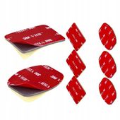 Taśma Przylepce 3M VHB do Kamer Sportowych GoPro DJI SJCAM Zestaw 6szt