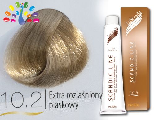 Profesjonalna farba do włosów LaStrada 100ml 10.2 na Arena.pl