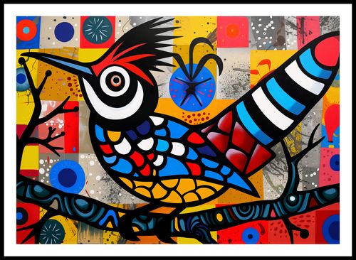 Plakat 84,1x59,4cm Ptak Na Wznak na Arena.pl
