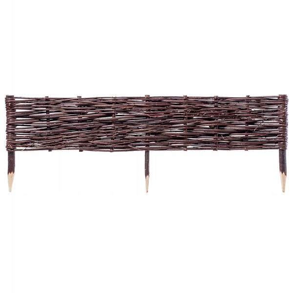Palisada Ogrodowa 100x20cm Płotek Wiklinowy 5szt zdjęcie 6