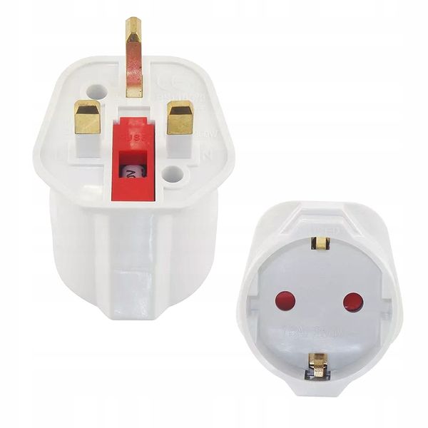 PRZEJŚCIÓWKA DO WTYCZKI ADAPTER POLSKA ANGLIA UK zdjęcie 3