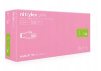 Rękawice nitrylowe nitrylex pink S 100 szt.