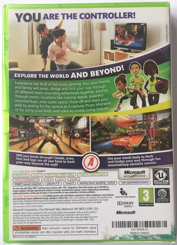 Kinect Adventures PL Xbox 360 Nowa na Arena.pl