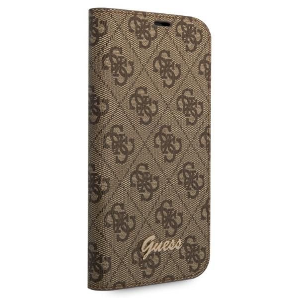 Etui Guess do iPhone 14 Pro Max, Brązowy zdjęcie 5