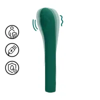 loveline pulse wave green crystal - model do strefy g z funkcją pulsacji